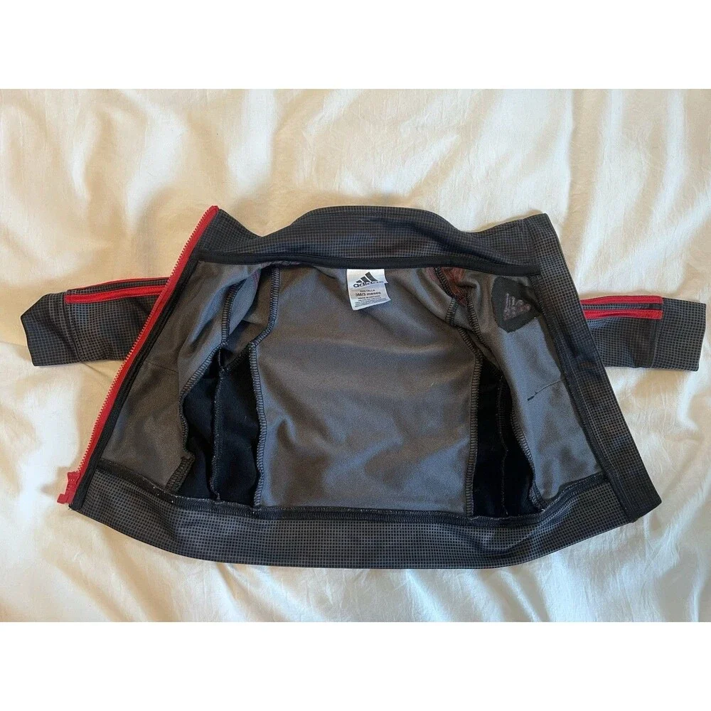 Infant Adidas Track Suit Athletic Warm Up Jacket Size 3 Month 3M Sport